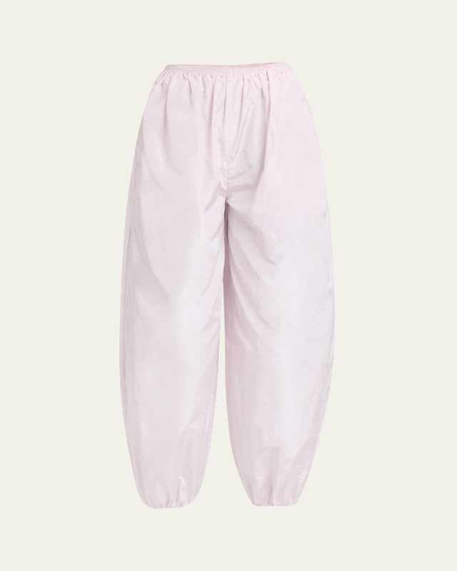 Balloon Silk Taffeta Pants
